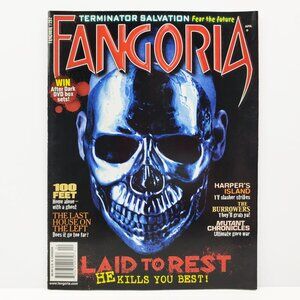 Fangoria Magazine #282 April 2009 Terminator Salvation Last House Left Horror